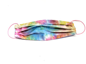 Tie Dye Surgical Style Face Mask , Dust Mask, Free Shipping - 1 filter included