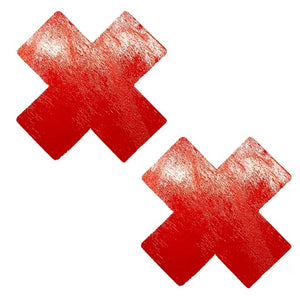 red cross x pasties